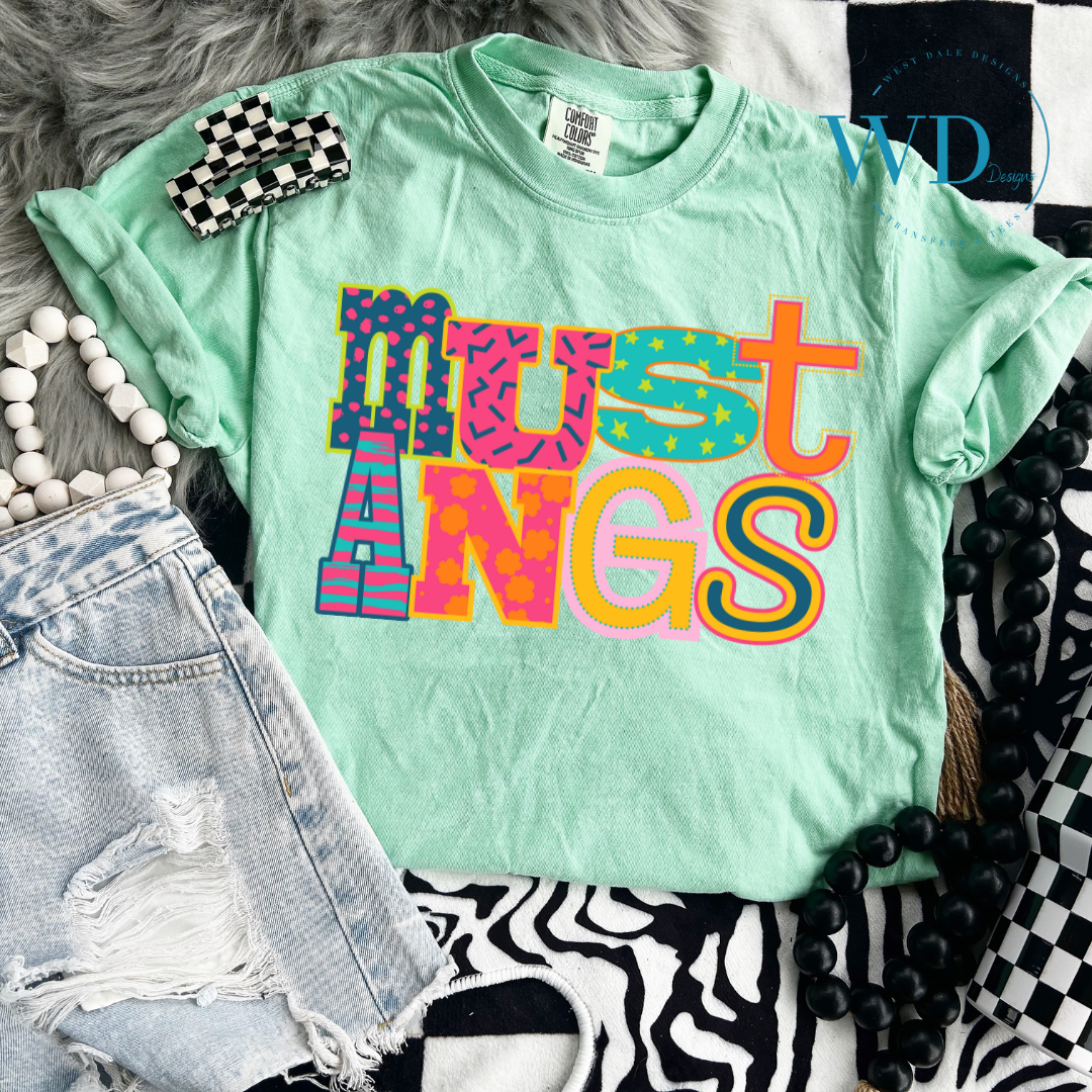Typewriter Tango Mascot Graphic Tee