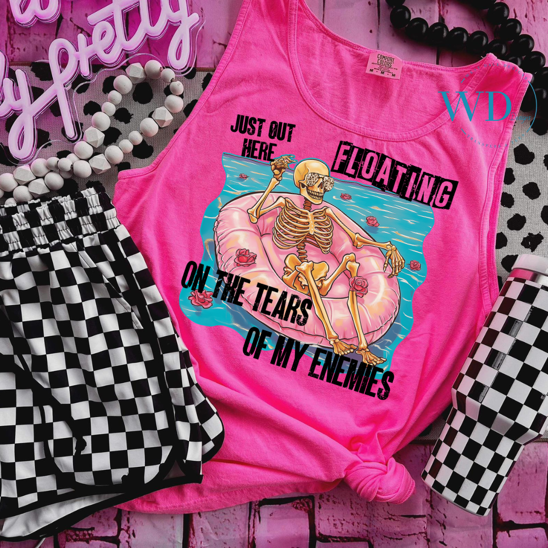 Floating On The Tears Of My Enemies Graphic Tee