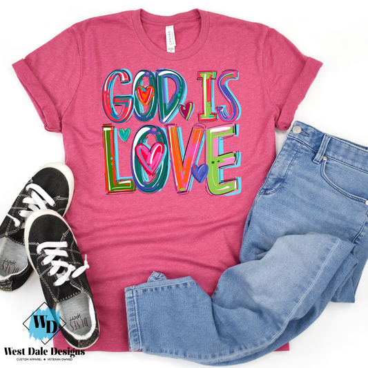 God Is Love Graphic Tee