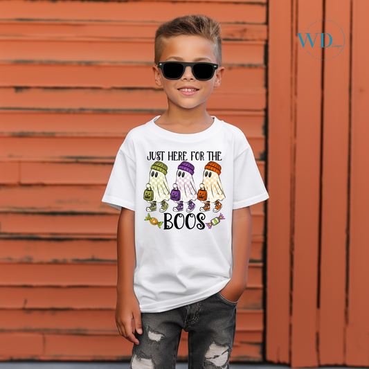 Just Here For The Boos Graphic Tee
