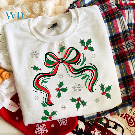 Holly and Bow Graphic Tee