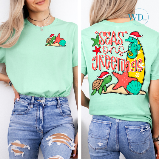 Sea'son's Greetings Graphic Tee
