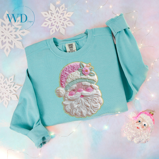French Knot Santa Graphic Tee