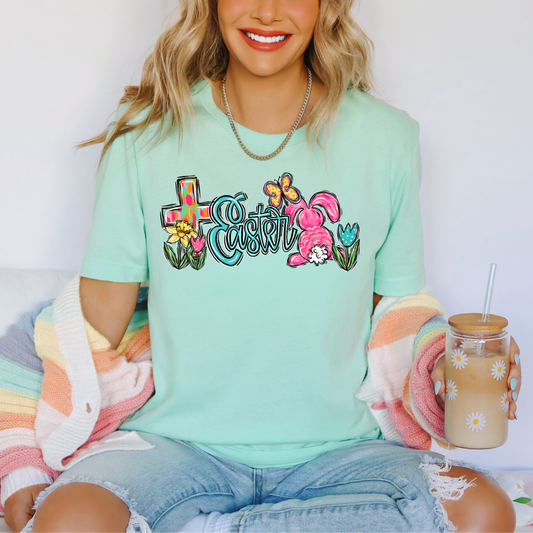 Easter Banner Graphic Tee
