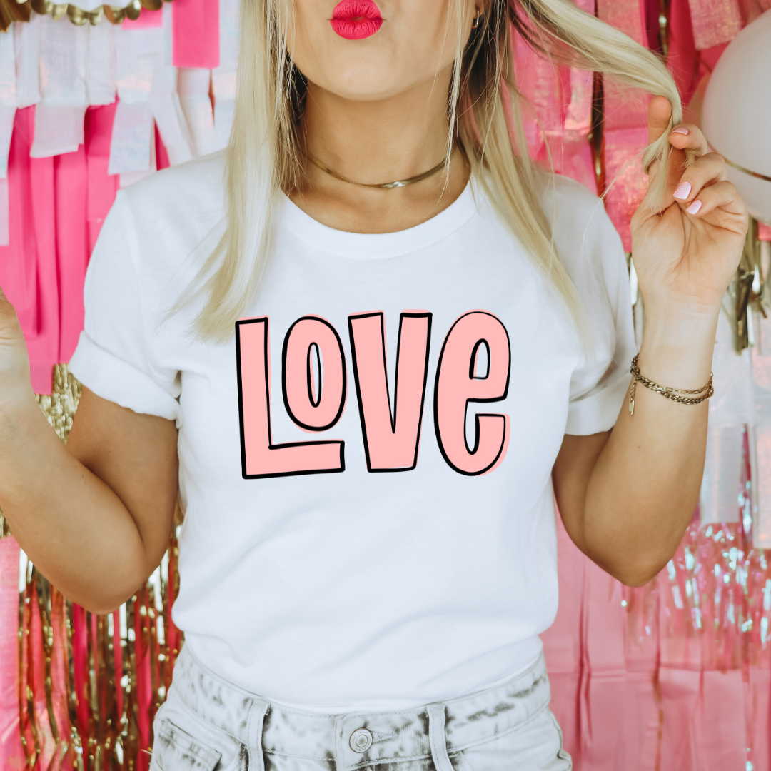 Love Doodle Graphic Tee
