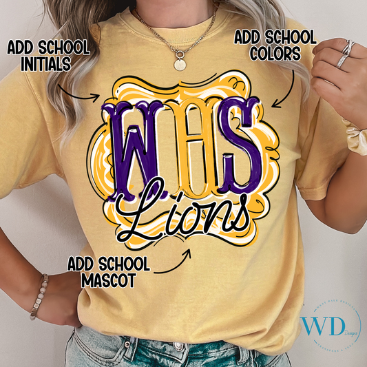 Debutante Frame Mascot Graphic Tee
